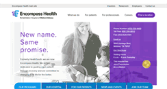 Desktop Screenshot of healthsouthmidland.com